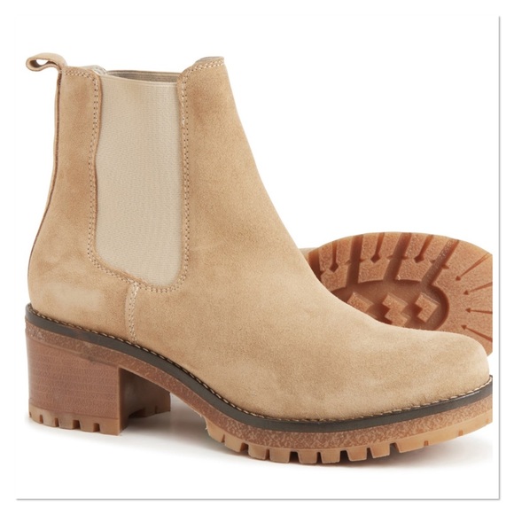 CRUZA TENDENCIA Suede Chelsea Boots - Picture 1 of 11